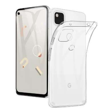 GOOGLE PIXEL 4A PREMIUM SLIM SOFT TPU CASE CLEAR AVIDET | INSTOCK
