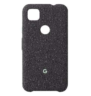 GOOGLE PIXEL 4A FABRIC CASE BASICALLY BLACK | INSTOCK