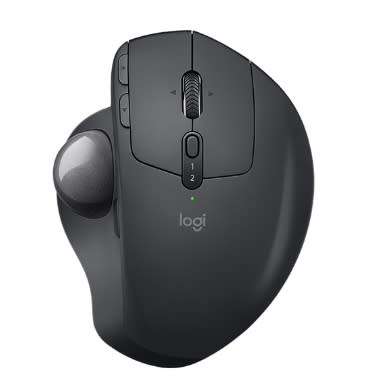 LOGITECH MX ERGO PLUS WIRELESS TRACKBALL MOUSE GRAPHITE | INSTOCK