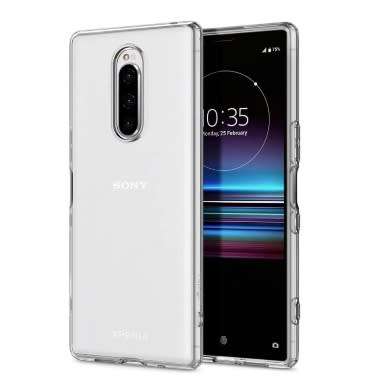 SONY XPERIA 1 (2019) PREMIUM SLIM LIQUID CRYSTAL CASE CLEAR SPIGEN | INSTOCK