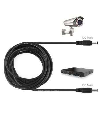 ONITE DC 5521 MALE/MALE 5.5x2.1MM POWER ADAPTER CABLE 3M 2PK | INSTOCK