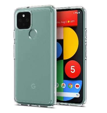 GOOGLE PIXEL 5 PREMIUM SLIM ULTRA HYBRID CASE CLEAR SPIGEN | INSTOCK