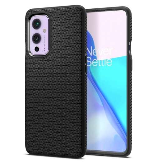 ONEPLUS 9 PREMIUM SLIM LIQUID AIR CASE BLACK SPIGEN | INSTOCK