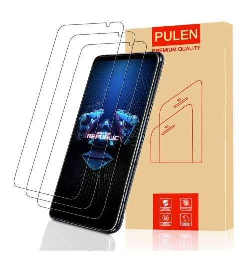 ASUS ROG PHONE 5 PREMIUM TEMPERED GLASS SCREEN PROTECTOR 3PK PULEN | INSTOCK