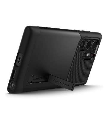 SAMSUNG GALAXY S22 ULTRA PREMIUM SLIM ARMOR CASE BLACK SPIGEN | INSTOCK