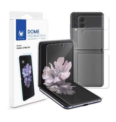 SAMSUNG GALAXY Z FLIP 3 5G PREMIUM FOLDING FILM SCREEN PROTECTOR 4PK WHITESTONE | INSTOCK