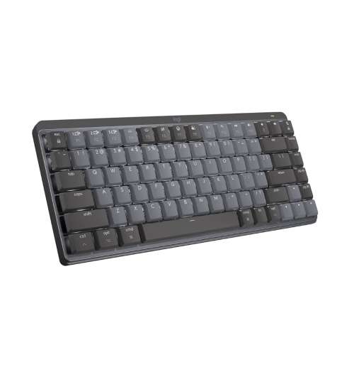LOGITECH MX MECHANICAL MINI WIRELESS ILLUMINATED KEYBOARD TACTILE/QUIET EDITION GRAPHITE | INSTOCK