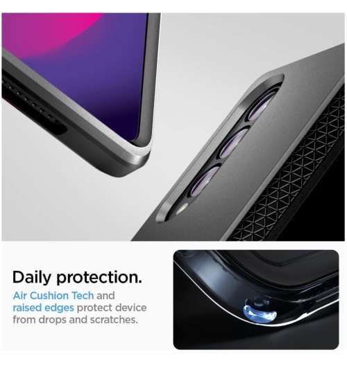 SAMSUNG GALAXY Z FOLD 4 PREMIUM TOUGH ARMOR CASE BLACK SPIGEN | INSTOCK