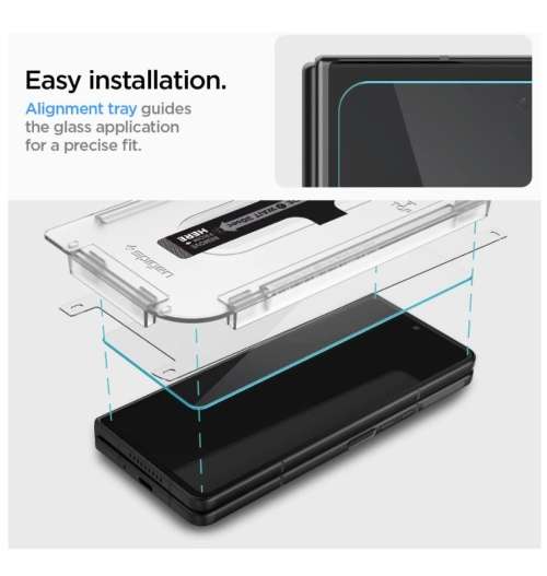 SAMSUNG GALAXY Z FOLD 4 PREMIUM TEMPERED GLASS SCREEN PROTECTOR SPIGEN | INSTOCK