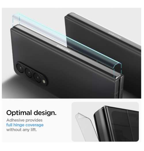 SAMSUNG GALAXY Z FOLD 4 PREMIUM TEMPERED GLASS SCREEN PROTECTOR SPIGEN | INSTOCK