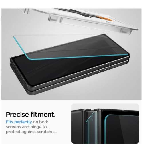 SAMSUNG GALAXY Z FOLD 4 PREMIUM TEMPERED GLASS SCREEN PROTECTOR SPIGEN | INSTOCK