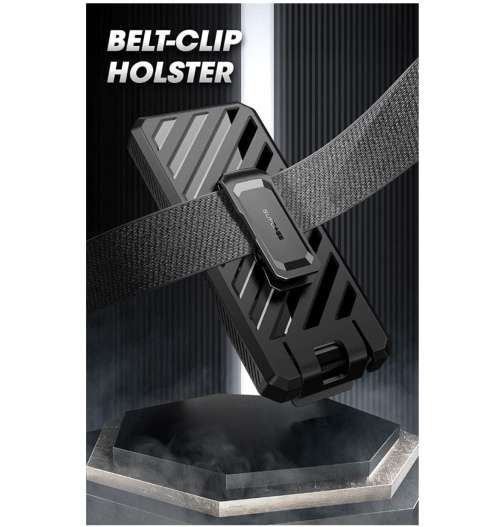 SAMSUNG GALAXY Z FOLD 4 FULL BODY RUGGED PROTECTIVE CASE BLACK SUPCASE | INSTOCK