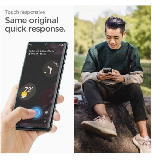 GOOGLE PIXEL 7 PRO PREMIUM NEO-FLEX SCREEN PROTECTOR 2PK SPIGEN | INSTOCK