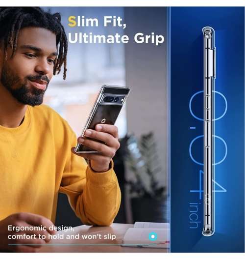 GOOGLE PIXEL 7 ULTRA SLIM TRANSPARENT TPU CASE CLEAR | INSTOCK