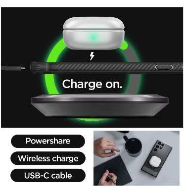 SAMSUNG GALAXY S23 ULTRA PREMIUM RUGGED CASE BLACK | SPIGEN