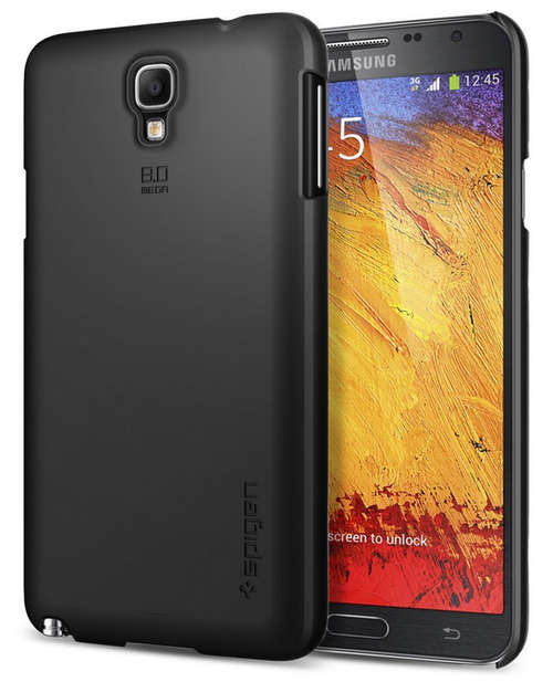 Samsung Galaxy Note 3 Neo Case | Ultra Slim Fit | Smooth Matte Black | INSTOCK