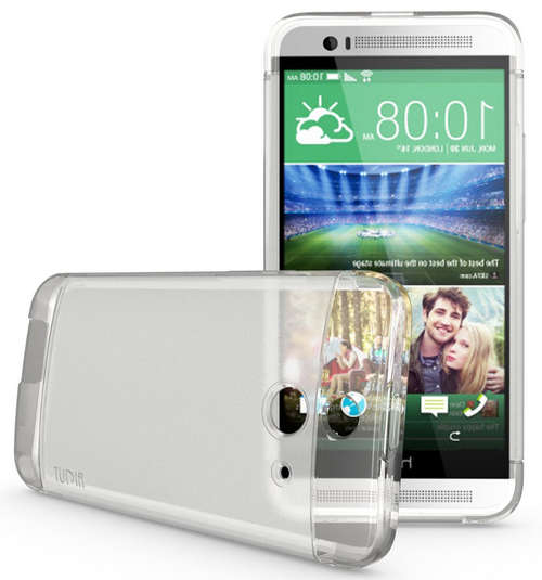 HTC One E8 Premium Case | Ultra Slim Lite TPU | Clear | FREE POSTAGE