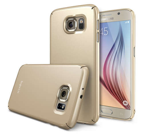 Samsung Galaxy S6 Premium Slim Case and Screen Protector | Royal Gold | INSTOCK