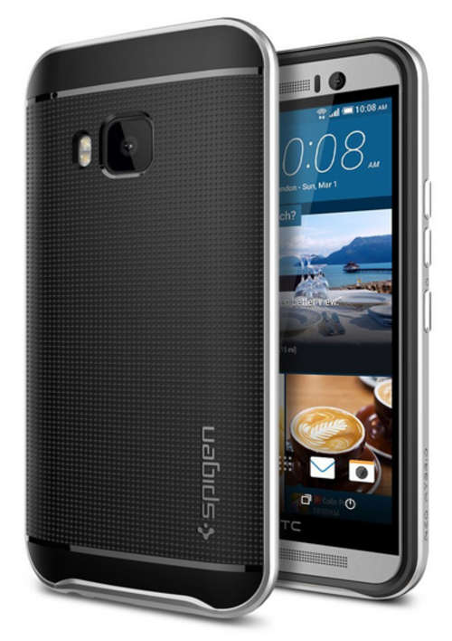 HTC One M9 Neo Hybrid Case | Silver | INSTOCK