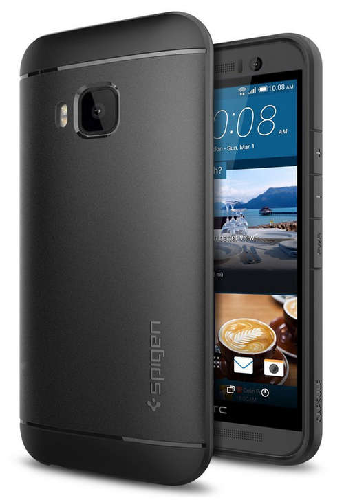 HTC One M9 Premium Air Cushion Strong Flex Case | Black | INSTOCK