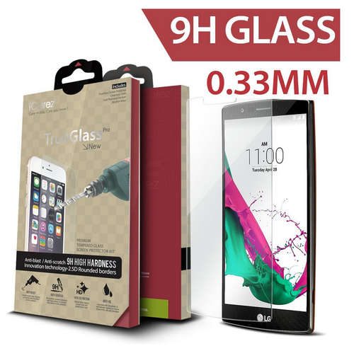 LG G4 PREMIUM TEMPERED GLASS SCREEN PROTECTOR 9H | iCarez | INSTOCK