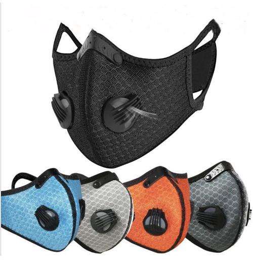 Activated Carbon Sports Mask-BLUE