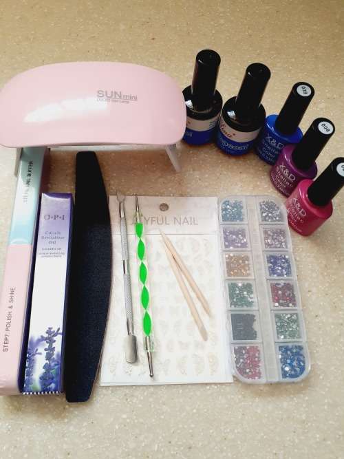 3 Color Gel Nail Polish Kit
