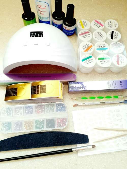 12 Colour Builder Gel Nail Kit