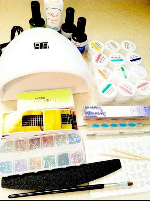 12 Colour Builder Gel Nail Kit