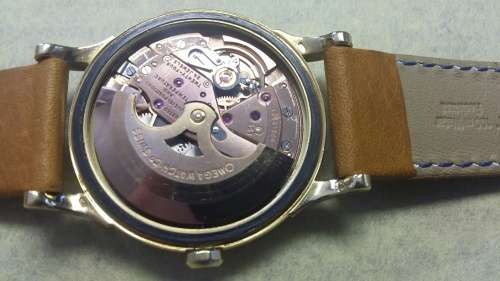 Omega Vintage Constellation Pie Pan Automatic Chronometer, 18k Solid Gold.