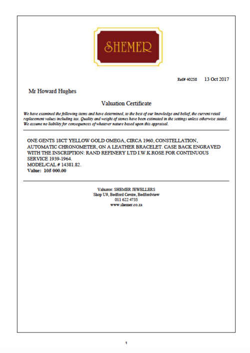 Omega Vintage Constellation Pie Pan Automatic Chronometer, 18k Solid Gold.