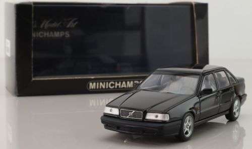 Volvo 850 Sedan 1996 Minichamps Black Boxed