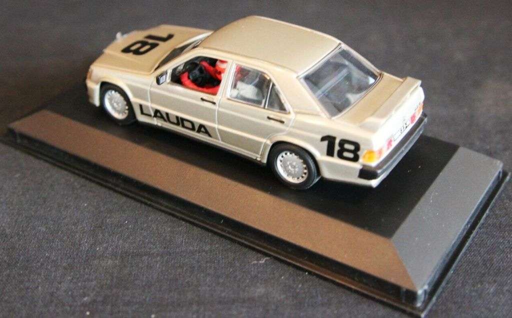 Mercedes Benz  190 E 2.3-16 1984 #18 Niki Lauda Minichamps Boxed