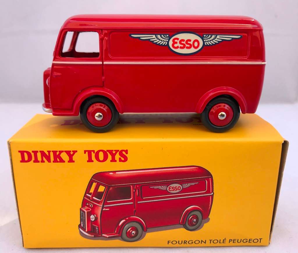 Peugeot Fourgon ESSO Dinky Atlas Sealed