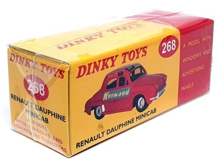 Renault Dauphine Minicab Atlas Editions Dinky Toys 268 - Red SEALED