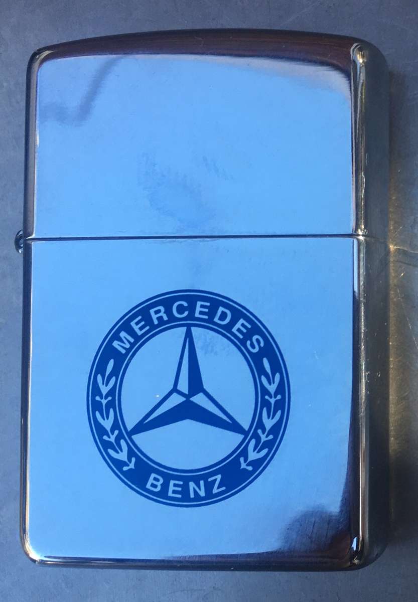 Zippo Lighter Mercedes Benz (Never burned, displayed only) LOW price!!!