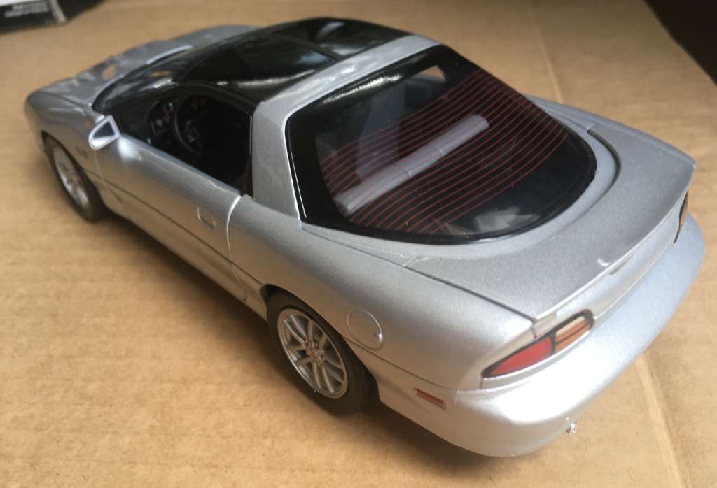 Camaro 2002 Welly Silver 1.24 Loose
