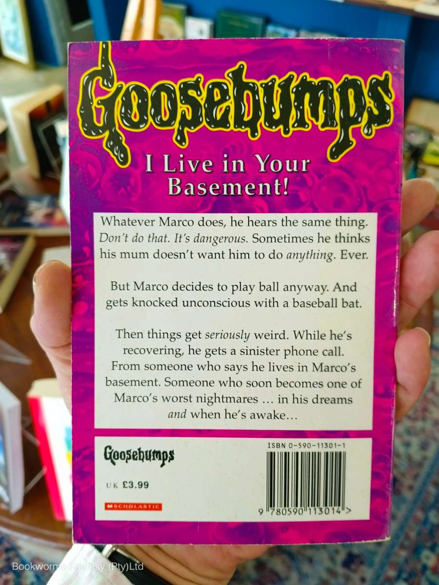 I Live in Your Basement! by R.L. Stine