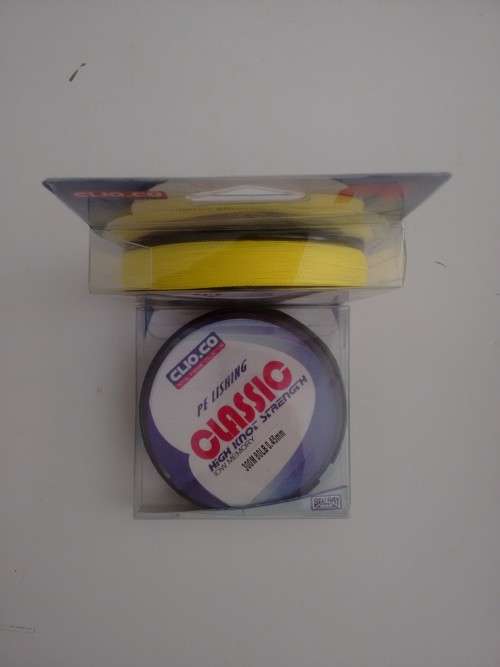Braid 4 Strand 300M fishing line 80 LBS Yellow