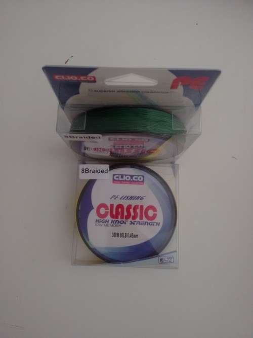 Braid 8 Strand 300M fishing line 80 LBS Green