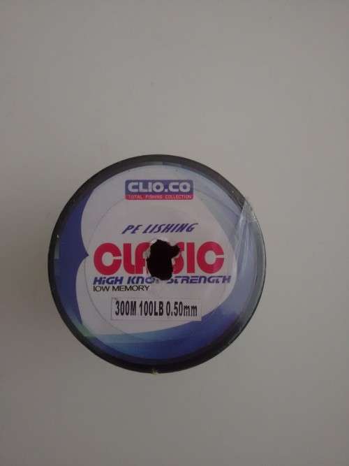 Braid 4 Strand 300M fishing line 100 LBS Yellow