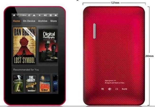 Quality 7"  1.0 GHz capacitive multi touch Tablet  IN STOCK