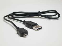 microUSB to USB PC connection cable
