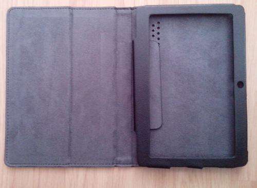 Leather case for 7" lowest price capacitive tablet i sell