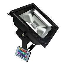20w RGB Colorful Led Flood Light - Black