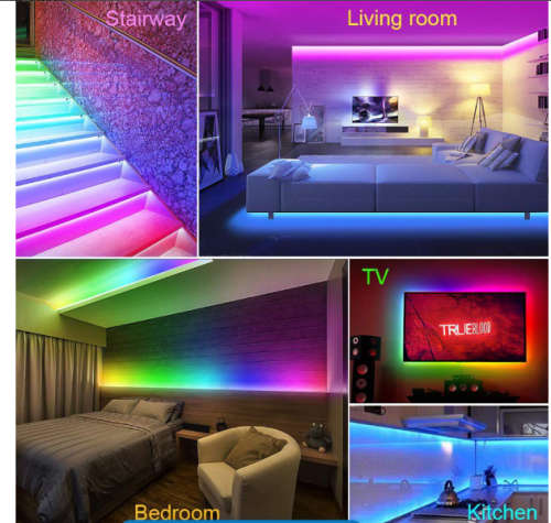 5m Colour Changing RGB LED Strip Light