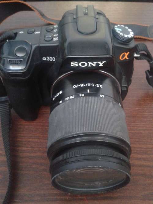 Sony Alpha a300 10.2MP Digital SLR Camera - Black (Kit w/ DT 18-70mm Lens