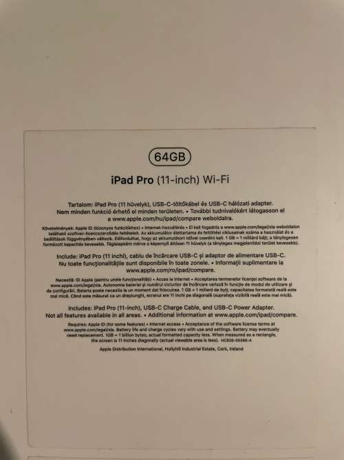 Apple iPad Pro 11 64GB Space Grey