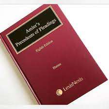 Amlers Precedents of Pleadings 8th Edition