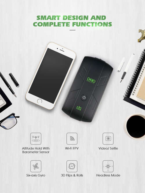 Selfie Drone With Camera Foldable Pocket